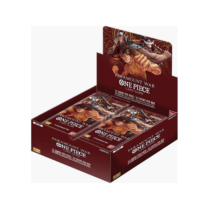 Bandai - One Piece Card Game - Paramount War - Booster Box