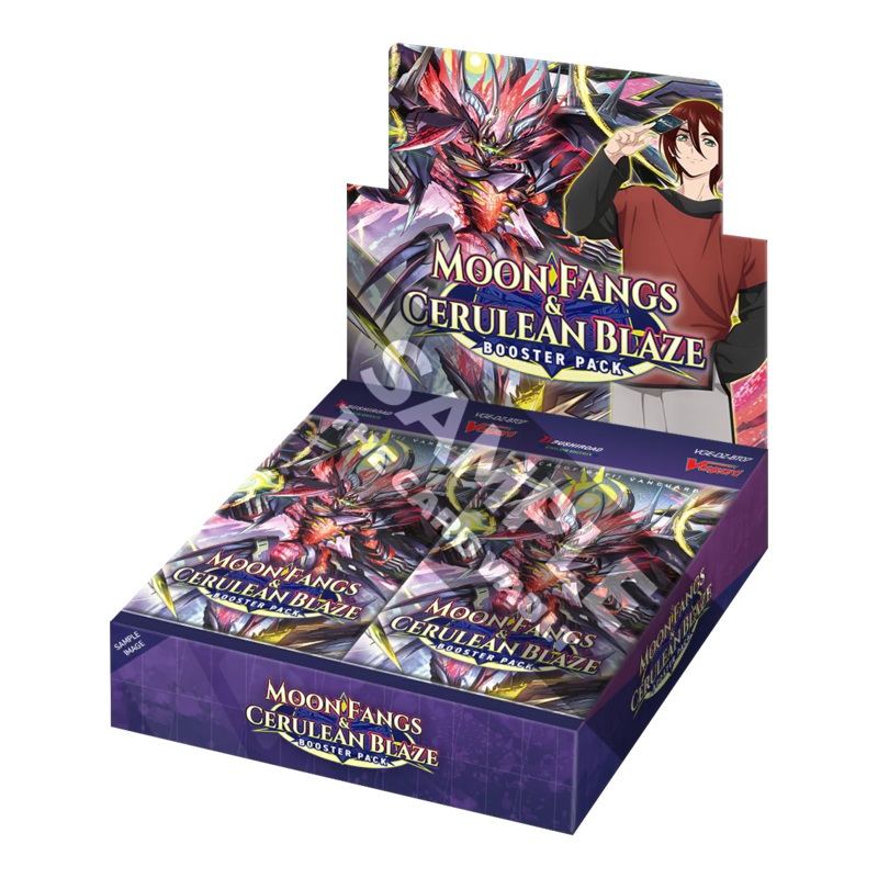 Bushiroad - Cardfight!! Vanguard - Moon Fang and Cerulean Blaze - Booster Box