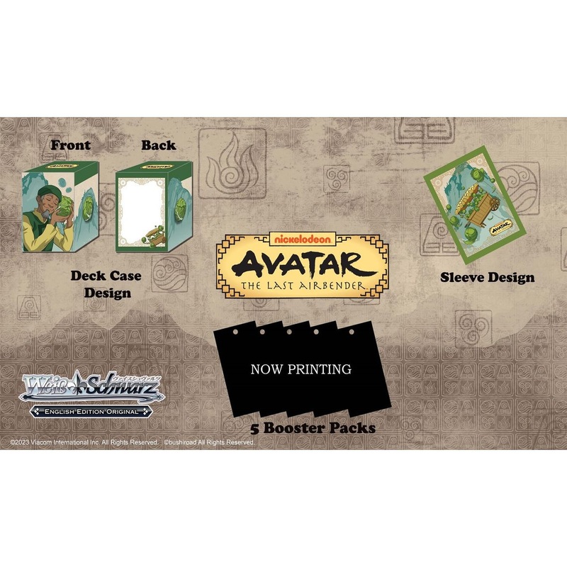 Bushiroad - Weiss Schwarz - Avatar the Last Airbender - Supply Set