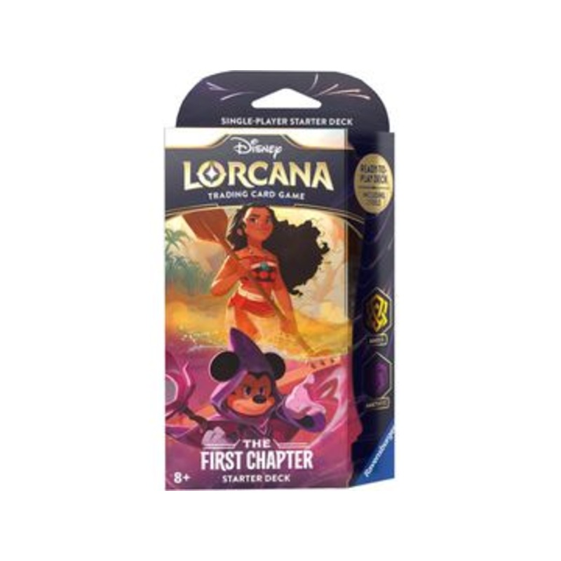 Disney - Lorcana - The First Chapter - Starter Deck - Amber & Amethyst - Moana & Mickey