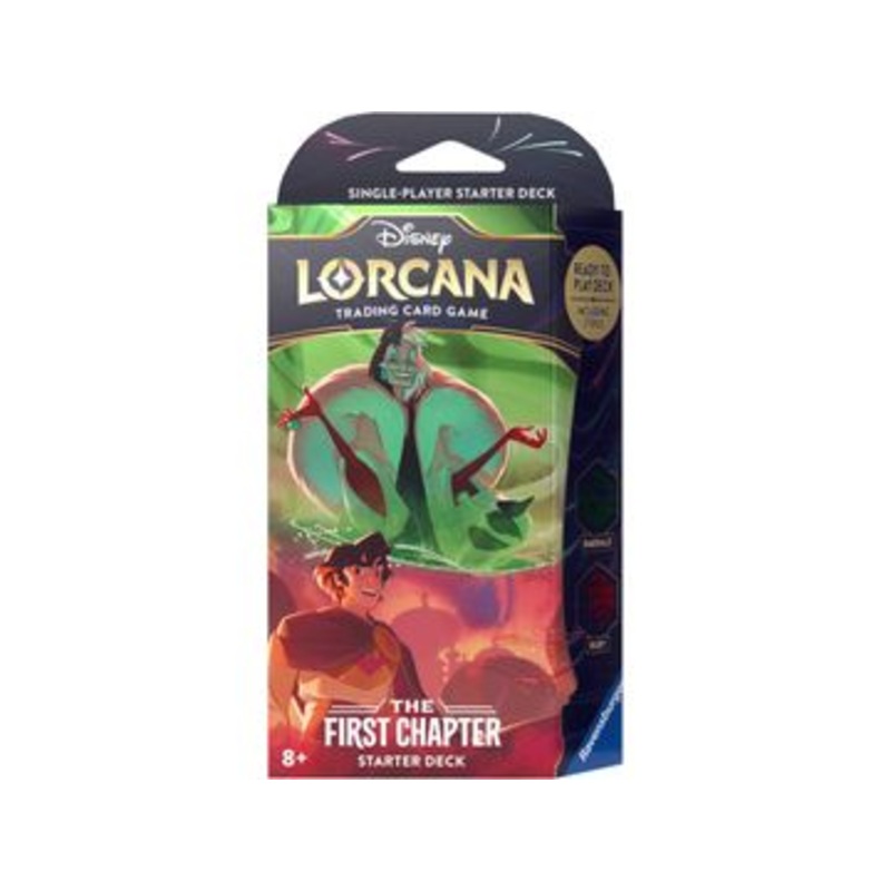 Disney - Lorcana - The First Chapter - Starter Deck - Emerald & Ruby - Cruella & Aladdin