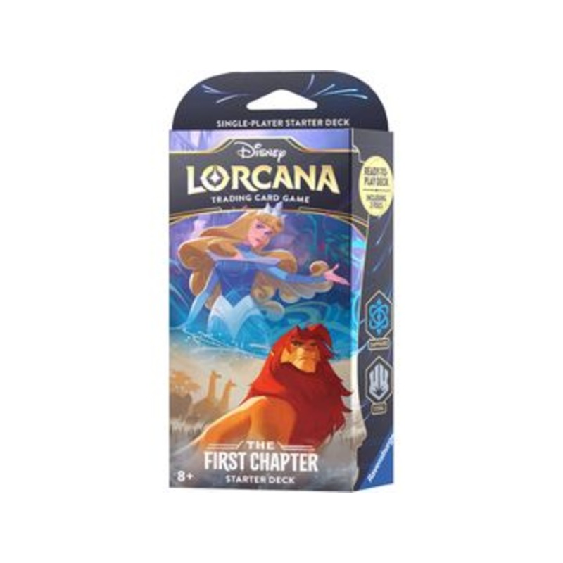 Disney - Lorcana - The First Chapter - Starter Deck - Sapphire & Steel - Aurora & Simba