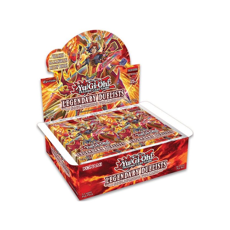 Konami - Yu-Gi-Oh! - Legendary Duelists - Soulburning Volcano - Booster Box