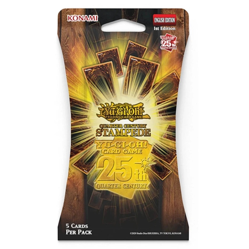 Konami - Yu-Gi-Oh! - Quarter Century Stampede - Blister Pack