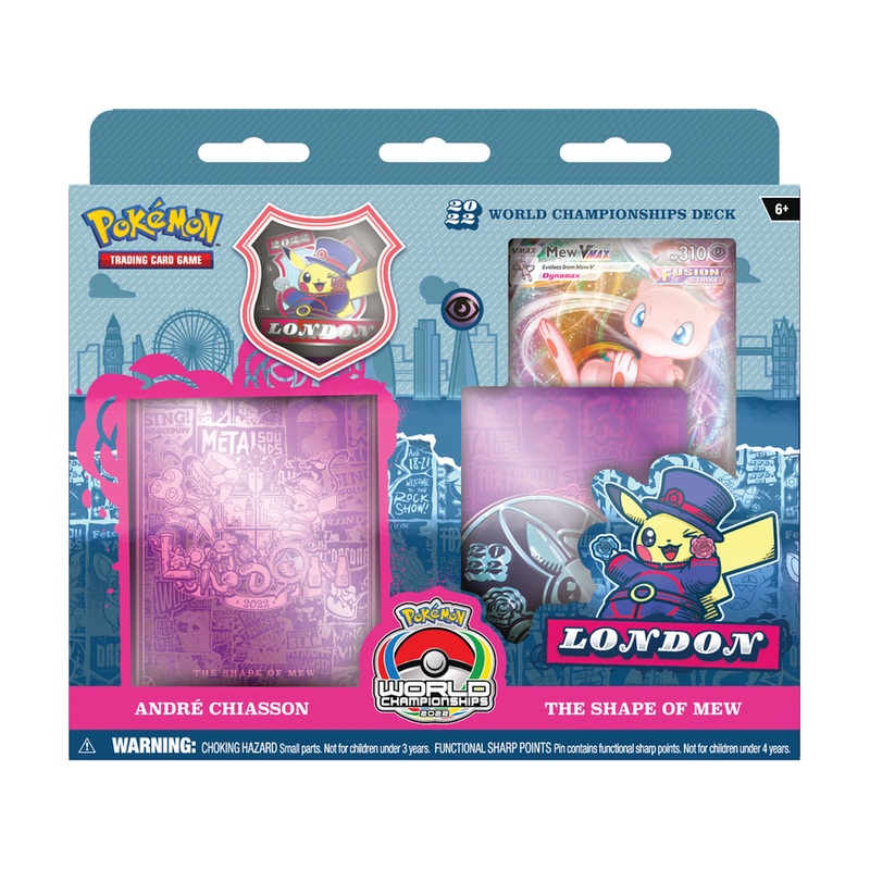 Pokemon - 2022 World Championships Deck - Andre Chiasson The Shape Of Mew