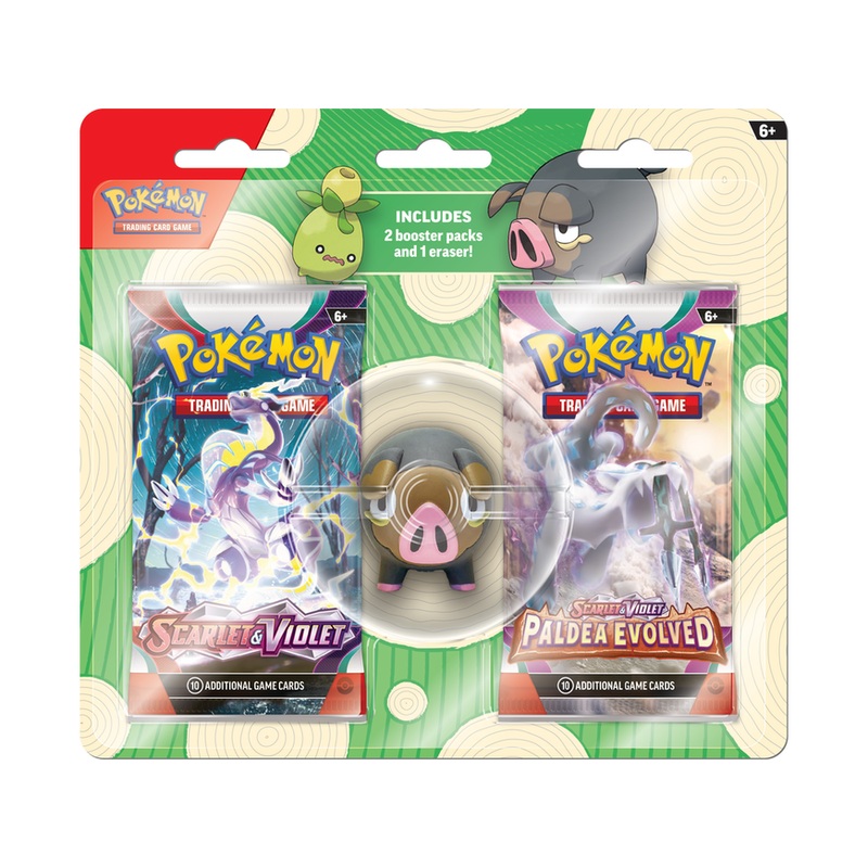 Pokemon - 2023 - Back to School - Eraser Blister - Lechonk