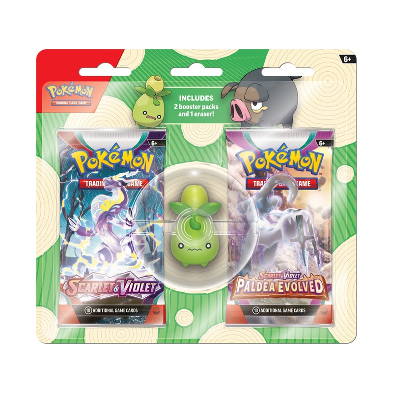 Pokemon - 2023 - Back to School - Eraser Blister - Smoliv