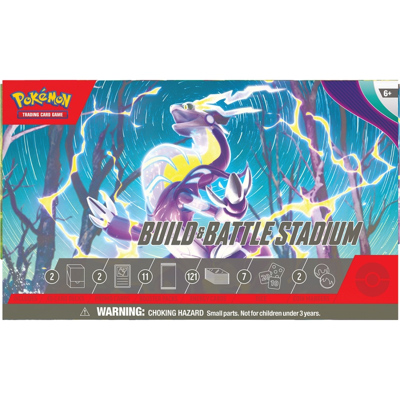 Pokemon - Scarlet and Violet - Build and Battle Stadium Box