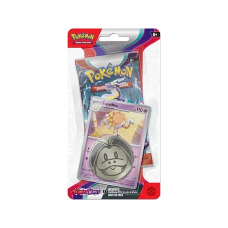 Pokemon - Scarlet and Violet - Checklane Blister - Espathra