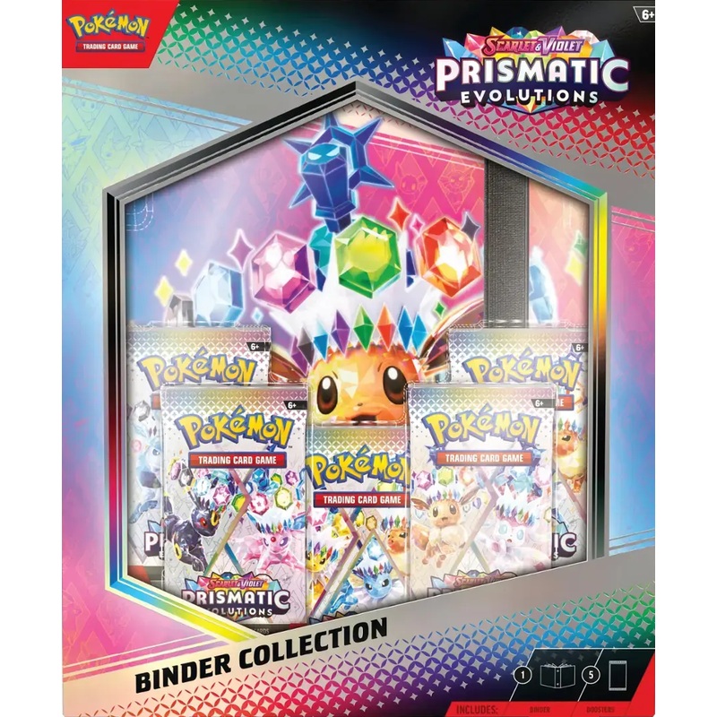Pokemon - Scarlet and Violet - Prismatic Evolutions - Binder Collection