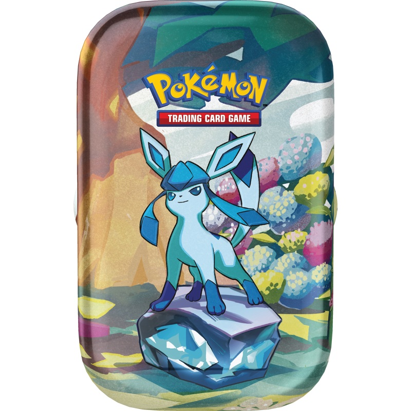 Pokemon - Scarlet and Violet - Prismatic Evolutions - Mini Tins - Glaceon - IN STORE ONLY LIMIT ONE PER CUSTOMER