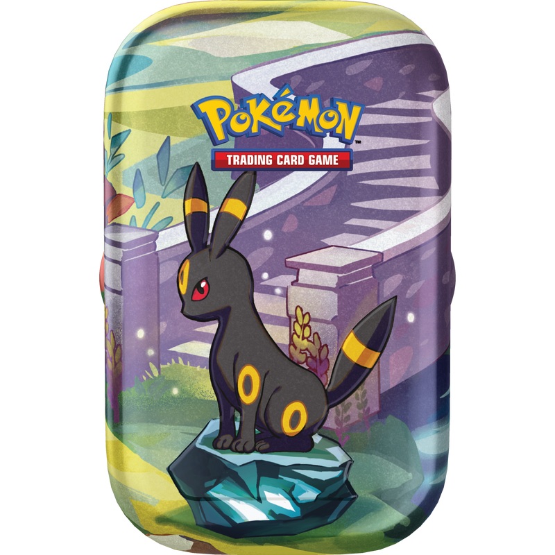 Pokemon - Scarlet and Violet - Prismatic Evolutions - Mini Tins - Umbreon -IN STORE ONLY LIMIT ONE PER CUSTOMER