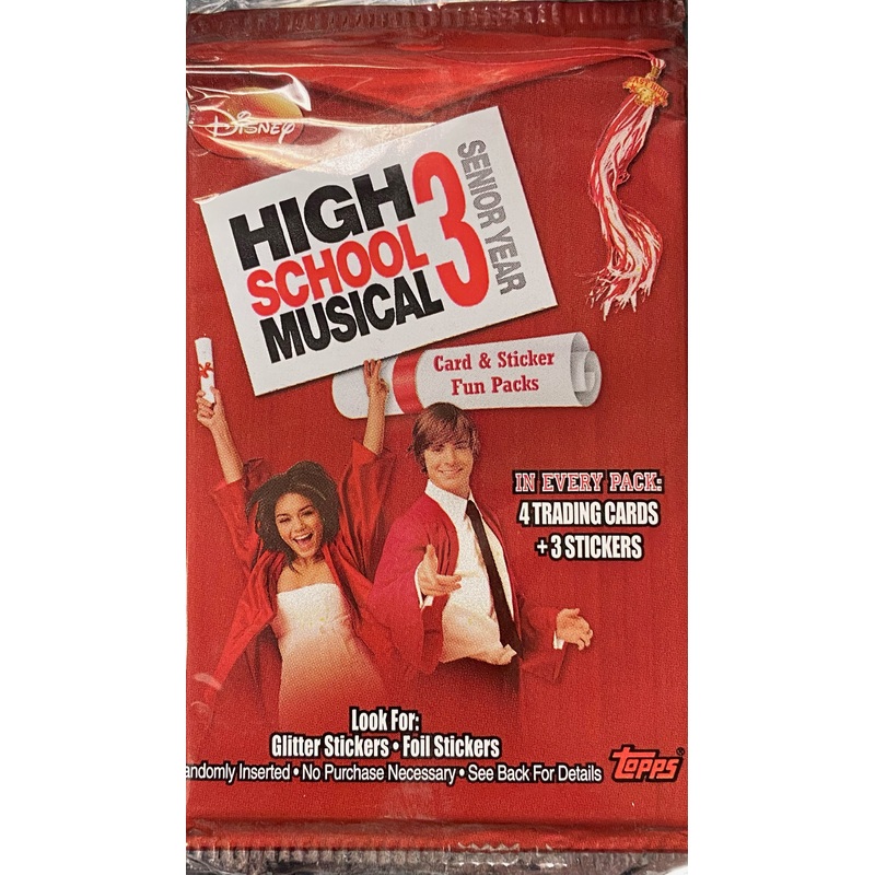 Topps - High School Musical 3 - Senior Year - Booster Pack