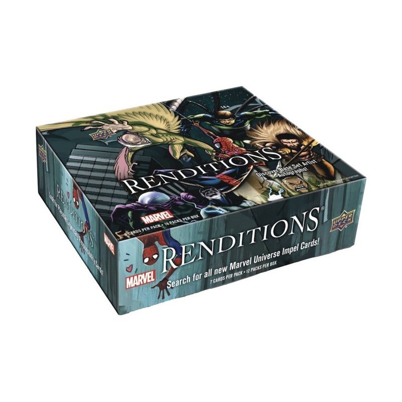 Upper Deck - Marvel - Renditions - Spider-Man - Hobby Box