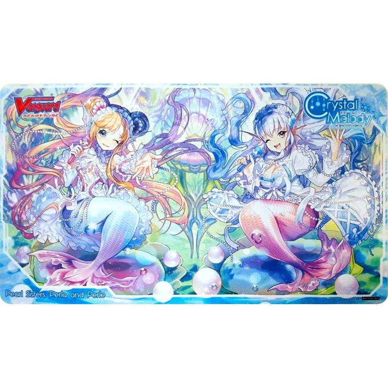 Bushiroad - Cardfight!! Vanguard - Crystal Melody - Pearl Sisters - Rubber Playmat