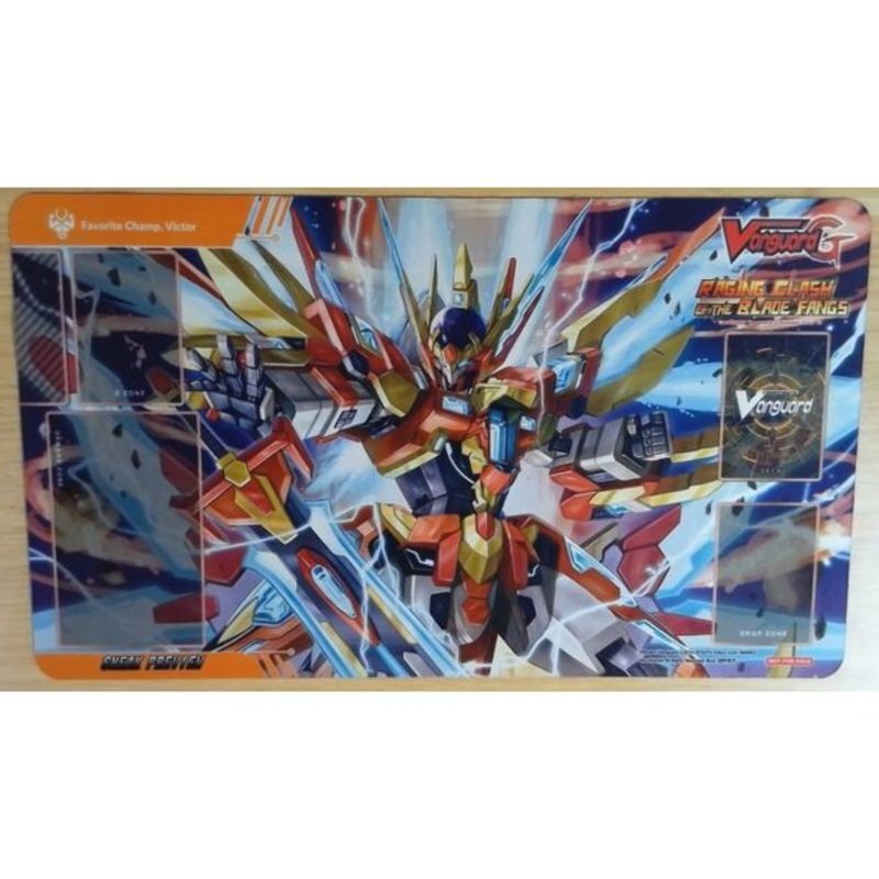 Bushiroad - Cardfight!! Vanguard G - Raging Clash of the Blade Fangs - Rubber Playmat