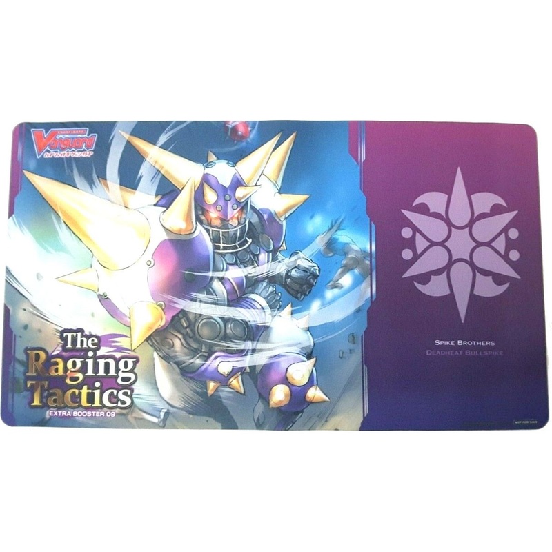Bushiroad - Cardfight!! Vanguard - The Raging Tactics Extra - Spike Brothers Deadheat Bullspike - Rubber Playmat