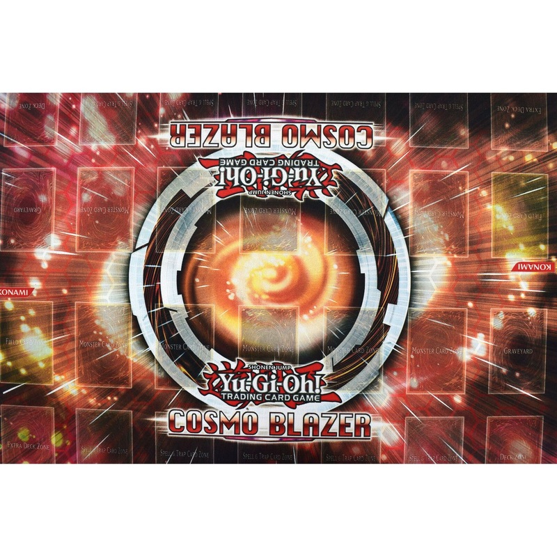 Konami - Yu-Gi-Oh! - Cosmo Blazer - 2 Player Double Rubber Playmat
