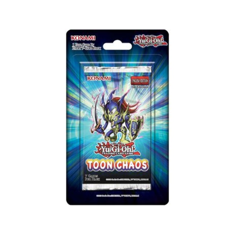 Konami - Yu-Gi-Oh! - Toon Chaos - 1st Edition - Trading Card Blister Pack