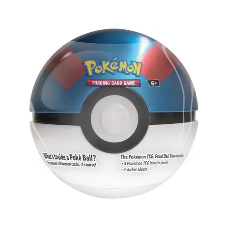 Pokemon - 2023 - Fall Pokeball Collector Tin - Great Pokeball