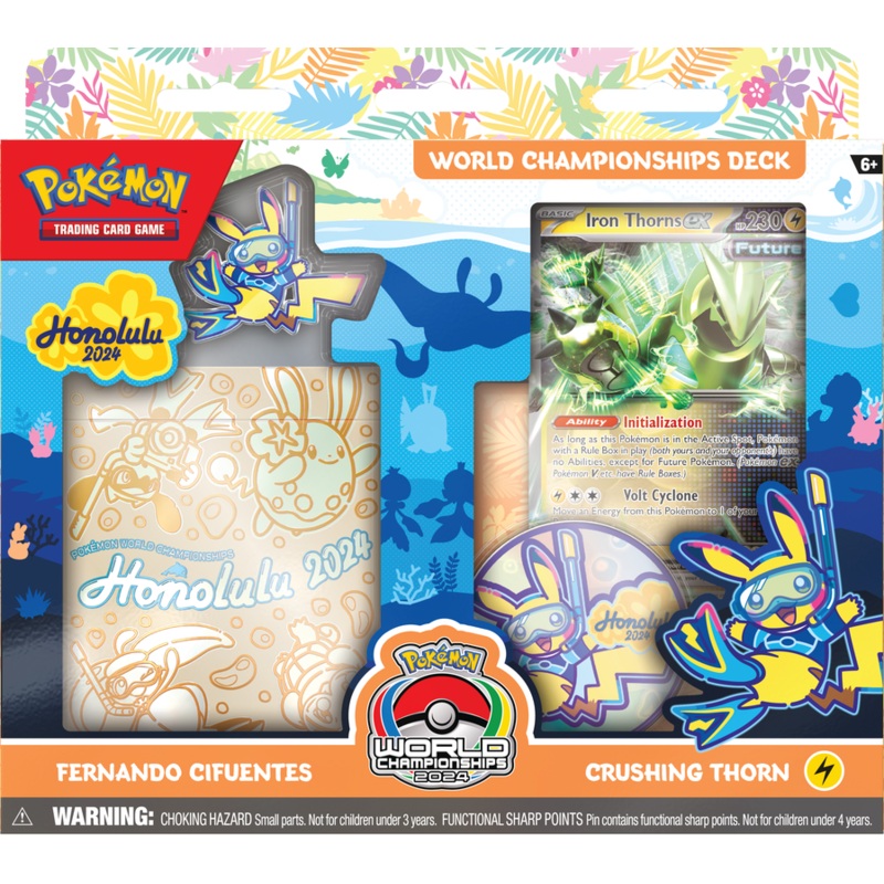 Pokemon - 2024 World Championships Deck - Fernando Cifuentes Crushing Thorn