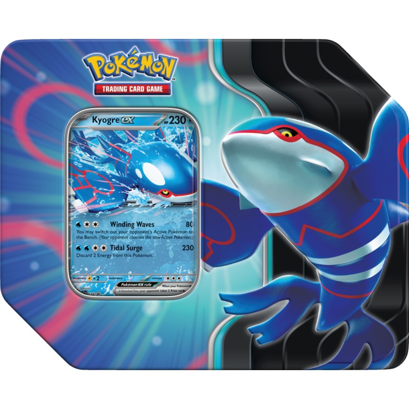 Pokemon - Azure Legends - Tin - Kyogre EX