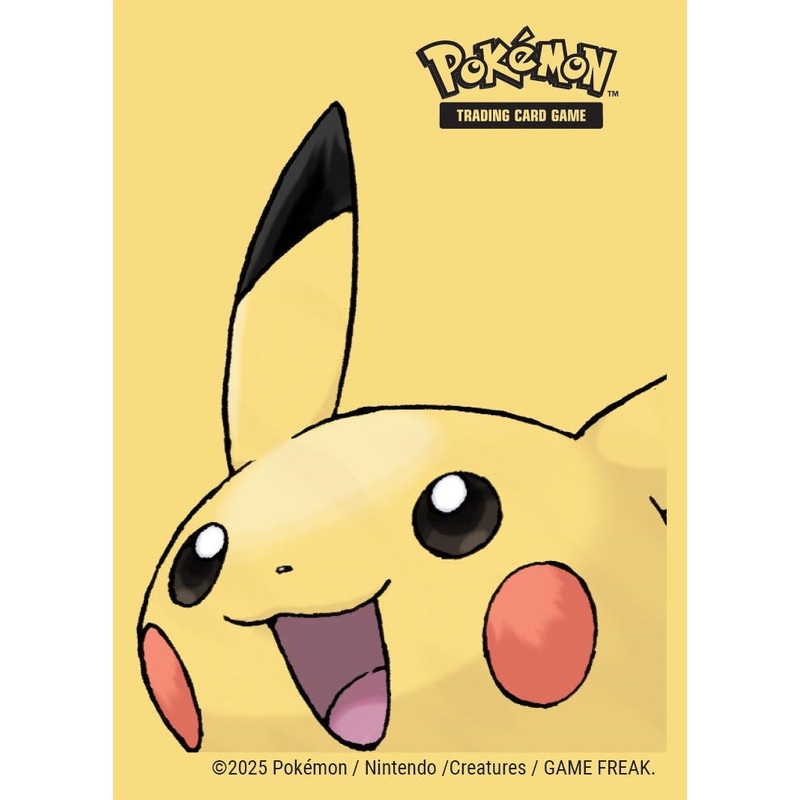 Pokemon - Deck Protectors - Standard Size - 65 Count - Pikachu 2025