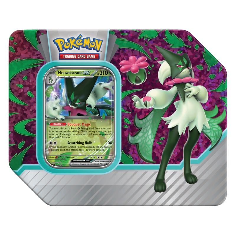 Pokemon - Paldea Partner Tin - Meowscarada EX