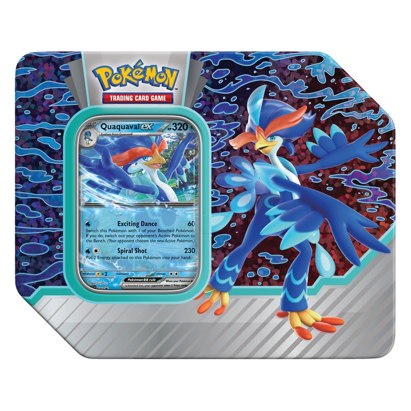 Pokemon - Paldea Partner Tin - Quaquaval EX