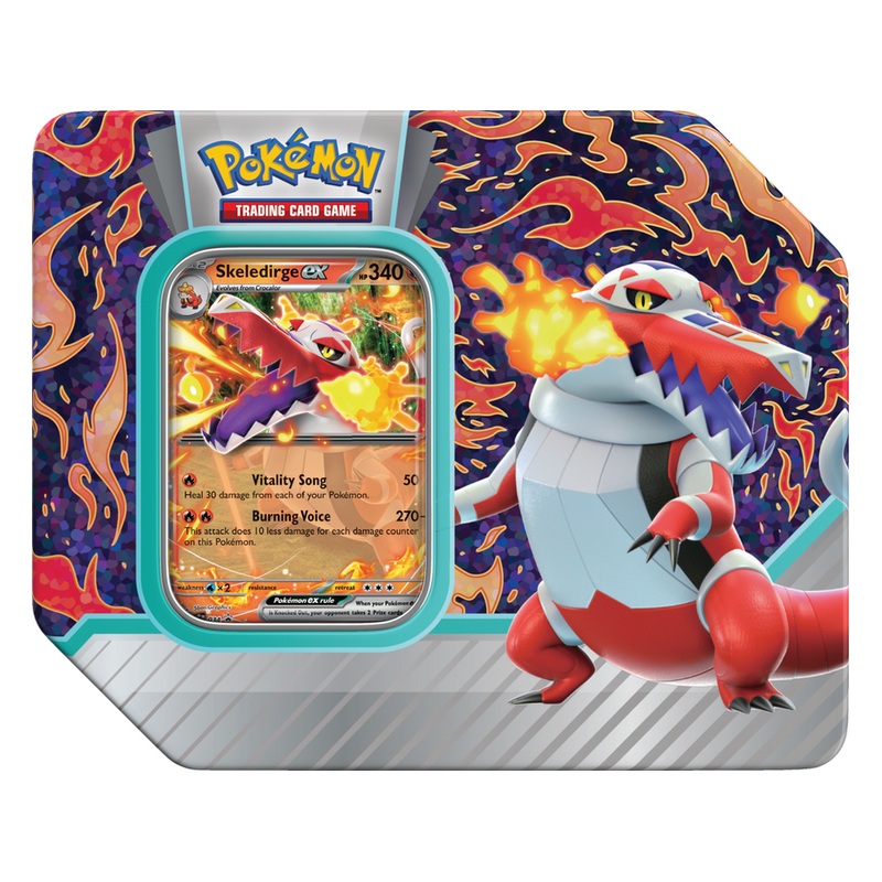 Pokemon - Paldea Partner Tin - Skeledirge EX