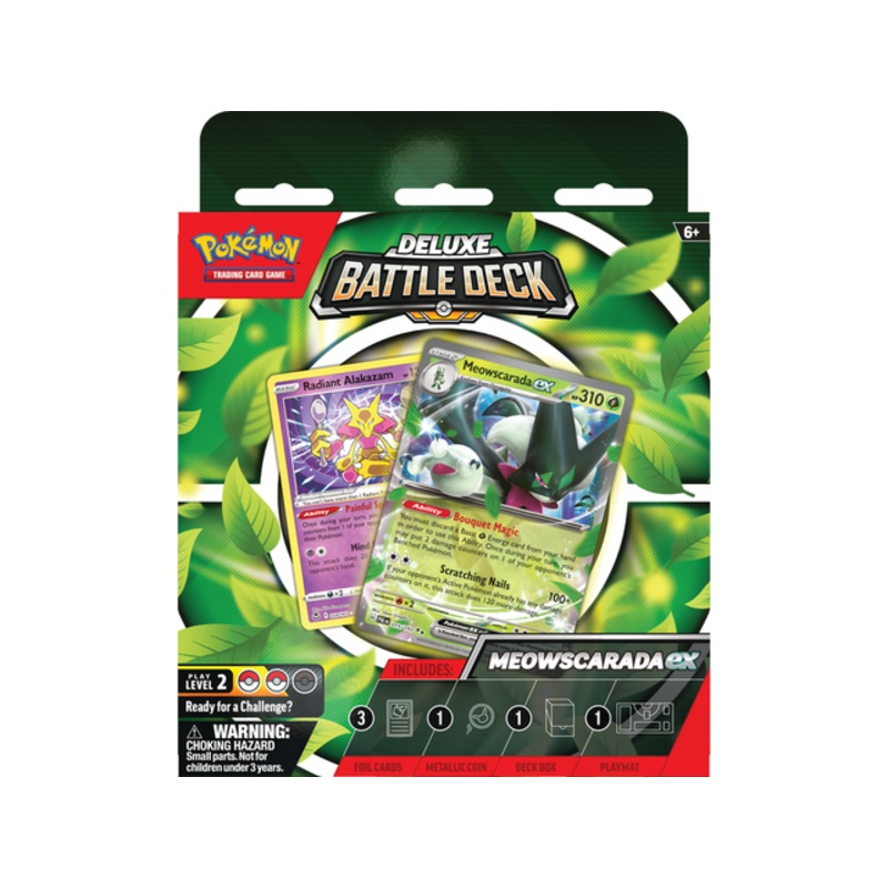 Pokemon - Scarlet and Violet - Deluxe Battle Decks - Meowscarda EX