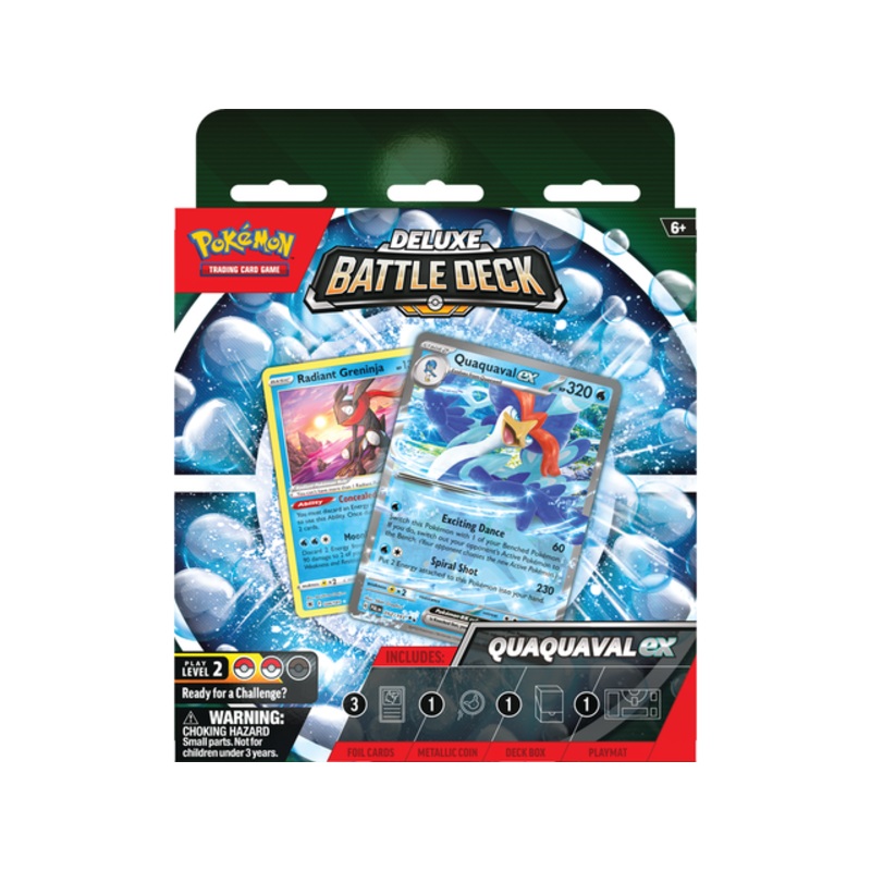 Pokemon - Scarlet and Violet - Deluxe Battle Decks - Quaquaval EX