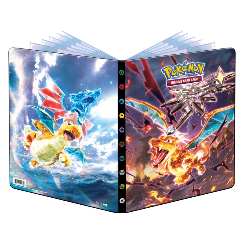 Pokemon - Scarlet and Violet - Obsidian Flames - 9 Pocket Portfolio Binder