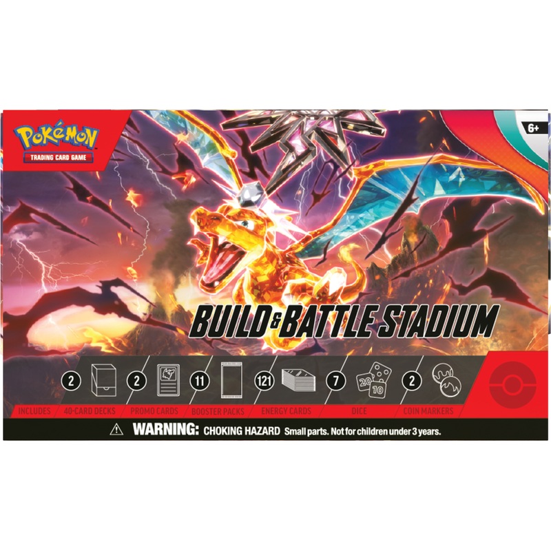 Pokemon - Scarlet and Violet - Obsidian Flames - Build and Battle Stadium