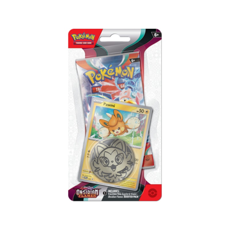Pokemon - Scarlet and Violet - Obsidian Flames - Checklane Blister - Pawmi