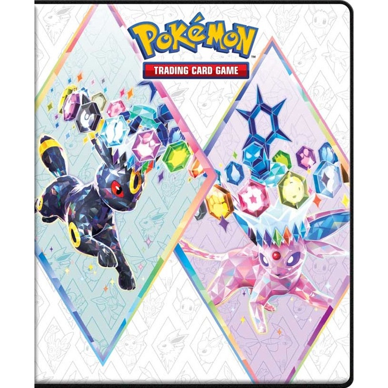 Pokemon - Scarlet and Violet - Prismatic Evolutions - 4 Pocket Portfolio Binder