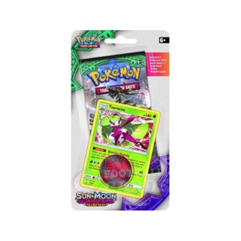 Pokemon - Sun and Moon - Guardians Rising - Checklane Blister Pack - Tzareena