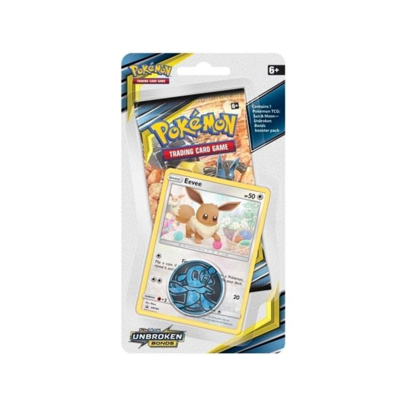 Pokemon - Sun and Moon - Unbroken Bonds - Checklane Blister - Eevee