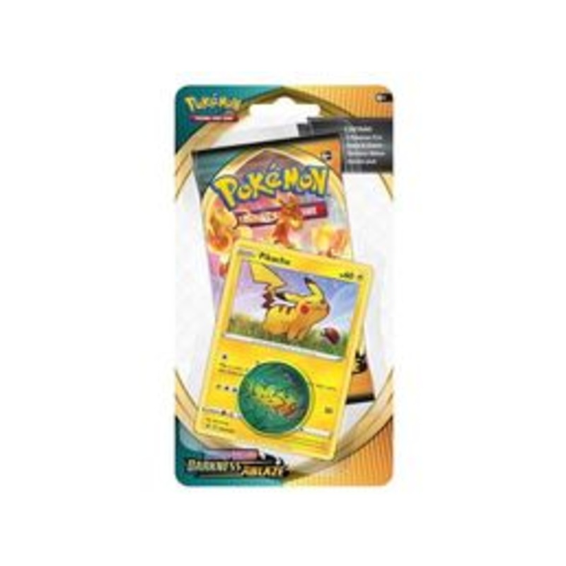 Pokemon - Sword and Shield - Darkness Ablaze - Check Lane Blister Pack - Pikachu