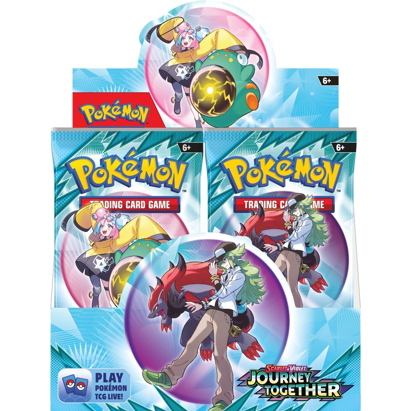 Pokmon - Scarlet and Violet - Journey Together - Booster Box With Promo