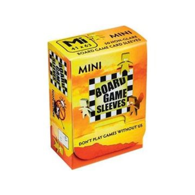 Arcane Tinmen - Board Game Card Sleeves - Nonglare Mini Clear - 41mm x 63mm