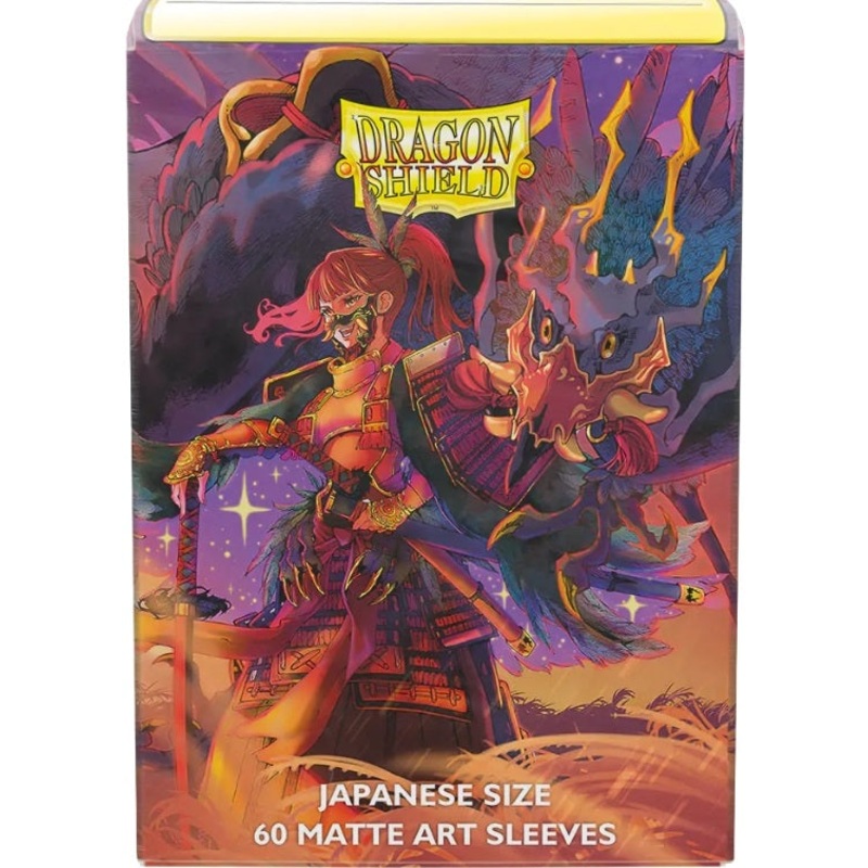 Arcane Tinmen - Dragon Shield Art Sleeves - Japanese Size - Matte - The Fallen - Package of 60