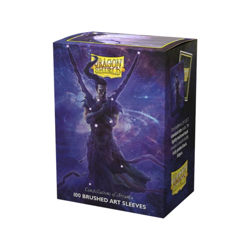 Arcane Tinmen - Dragon Shield Art Sleeves - Standard Size - Brushed Art - Constellations - Alaric - Package of 100