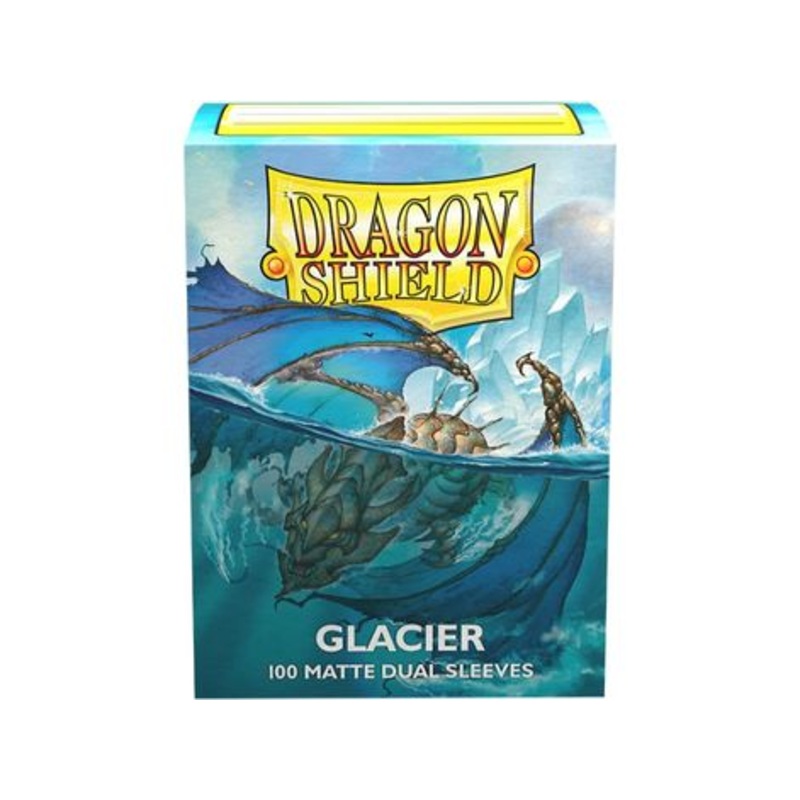 Arcane Tinmen - Dragon Shield Dual Sleeves - Standard Size - Matte - Glacier - Package of 100