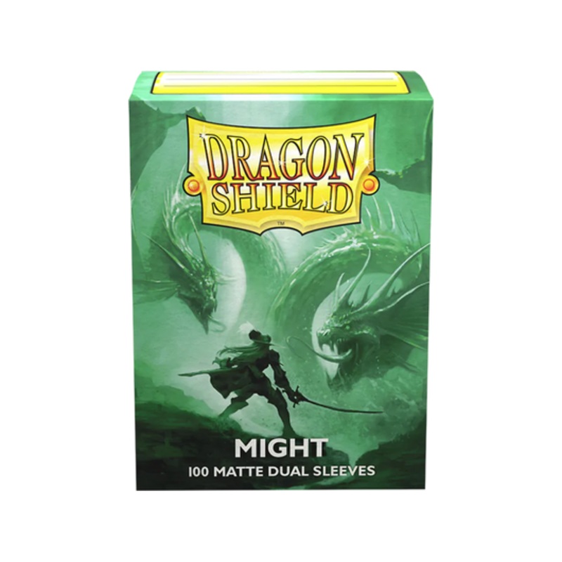 Arcane Tinmen - Dragon Shield Dual Sleeves - Standard Size - Matte - Might - Package of 100