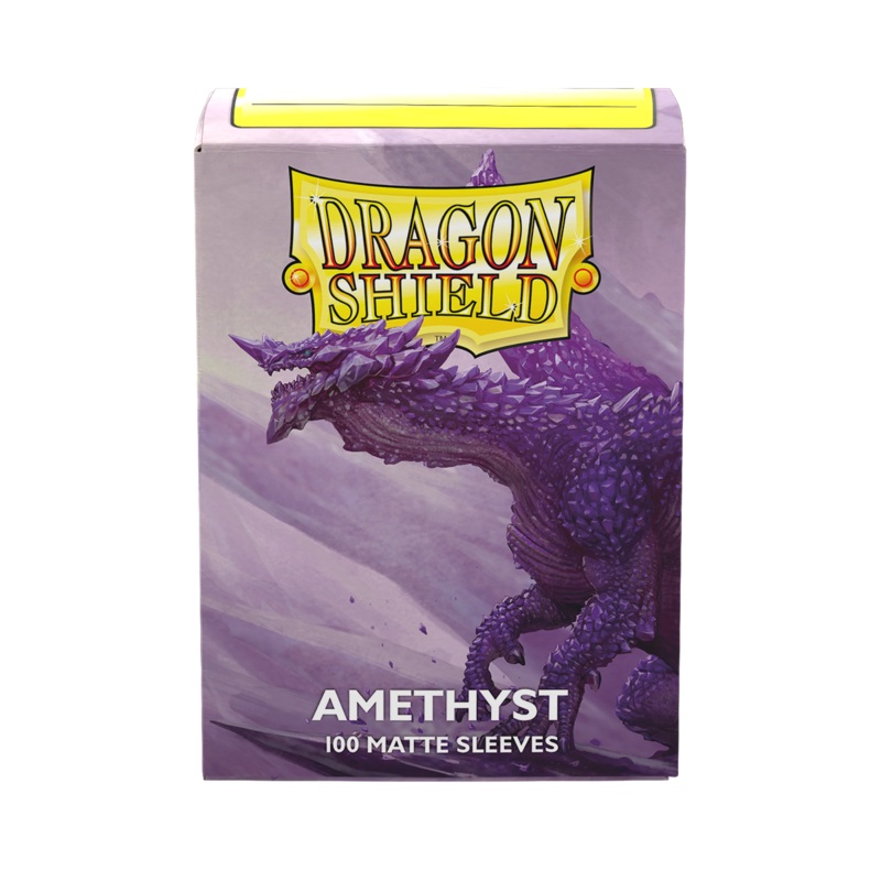Arcane Tinmen - Dragon Shield Sleeves - Standard Size - Matte - Amethyst - Package of 100