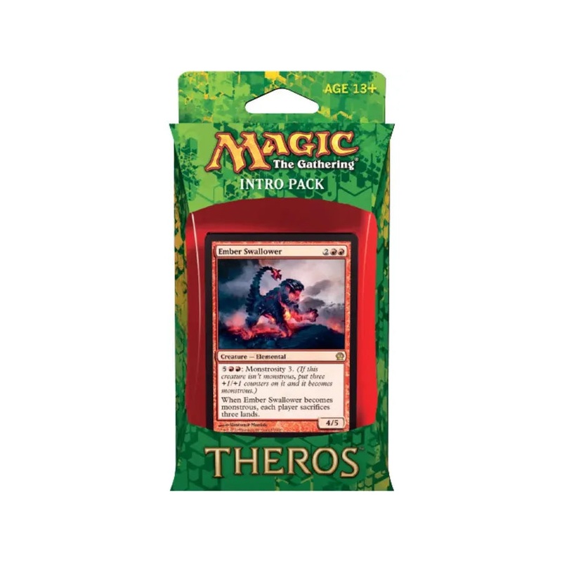 Magic the Gathering - Theros - Intro Pack - Blazing Beasts of Myth