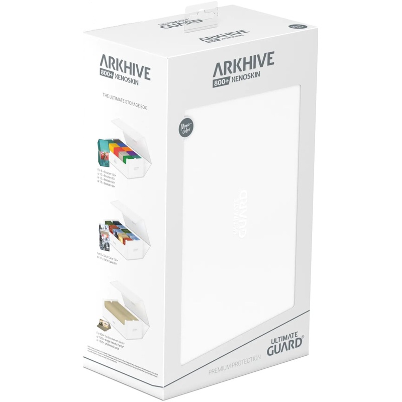Ultimate Guard - Arkhive - Monocolor White Xenoskin - 800+