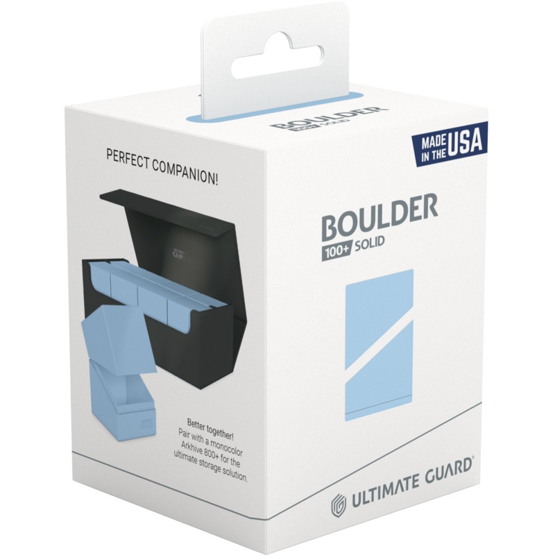 Ultimate Guard - Boulder Deck Case - Pastel Solid - Baby Blue - 100
