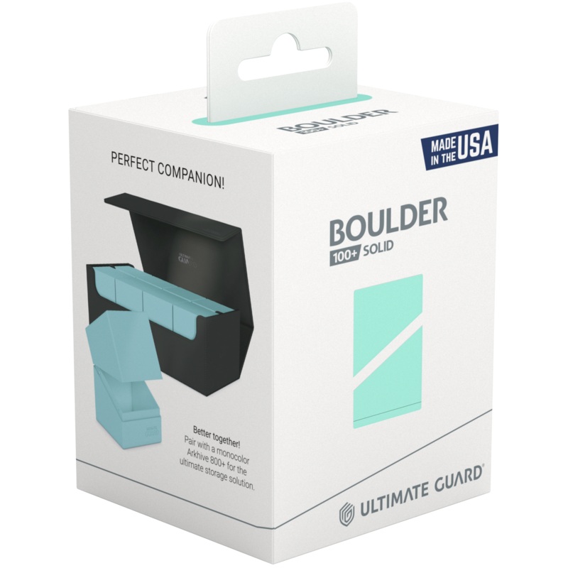 Ultimate Guard - Boulder Deck Case - Pastel Solid - Mint Green - 100